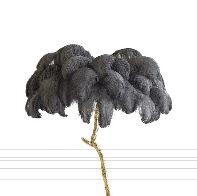 Fluffy Oasis Lamp